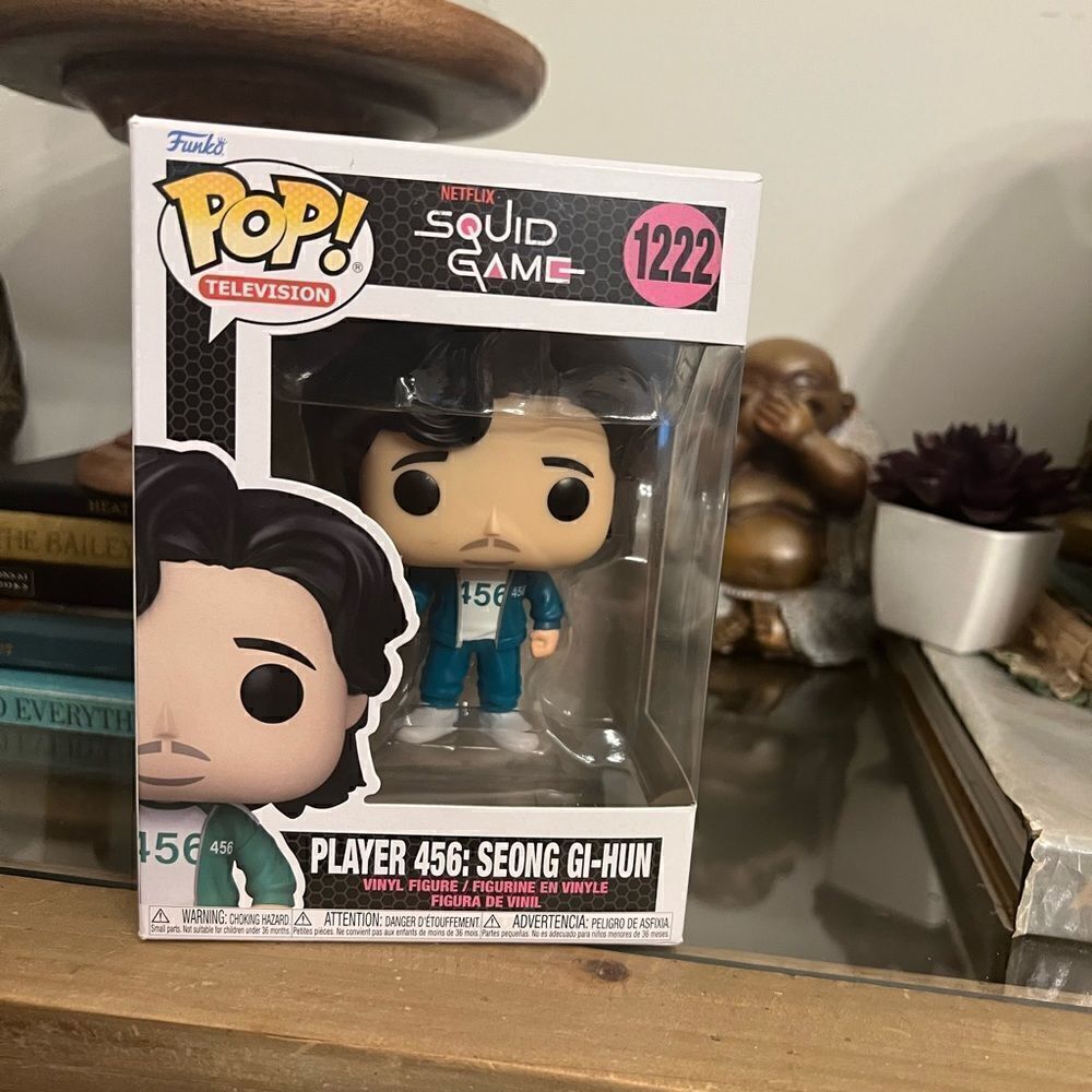 NIB Funko Pop Squid Game 1222 Player 456.
